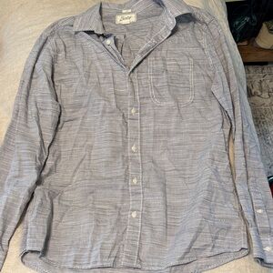 Patra Men's Classic Gray Dress Shirt